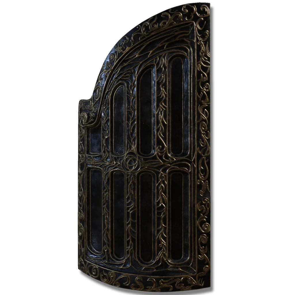 Black Steel Greatshield