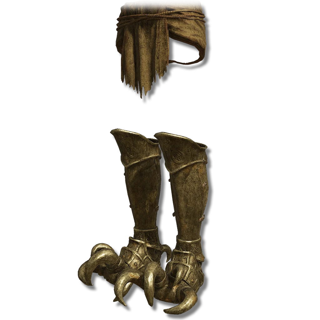 Divine Bird Warrior Greaves