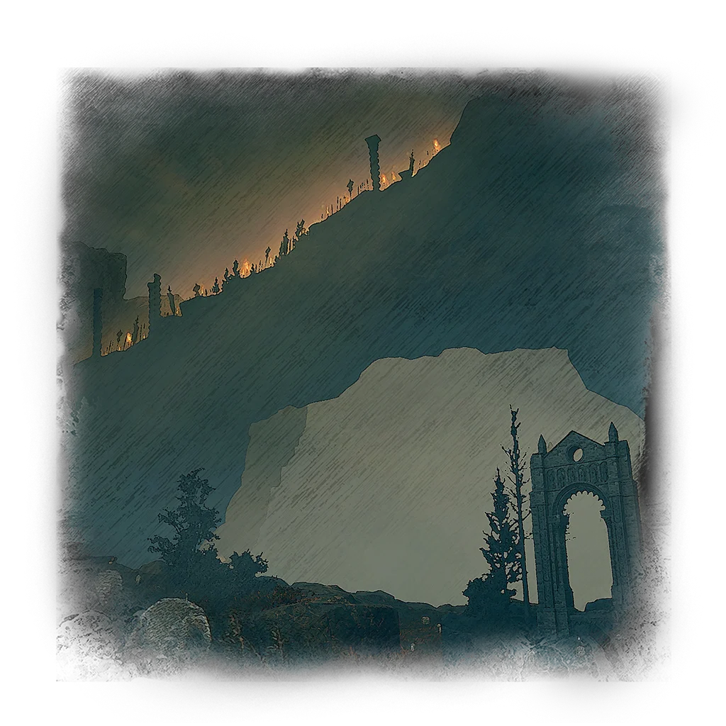 "Incursion" Painting