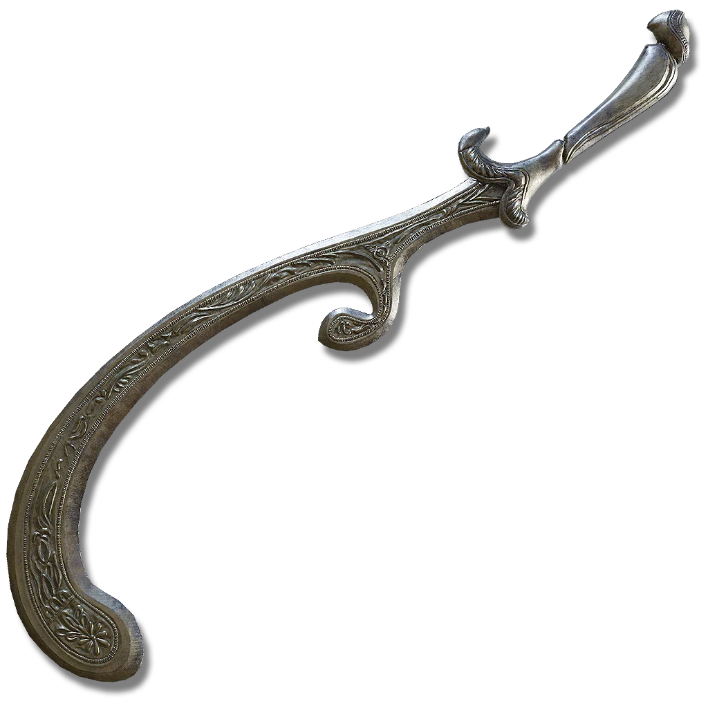 Flowing Curved Sword